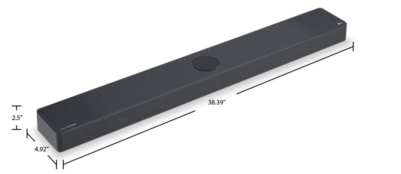 LG 3.1.3 CH Bluetooth Dolby Atmos Soundbar with Wireless Subwoofer (SC9S.DCANLLK)