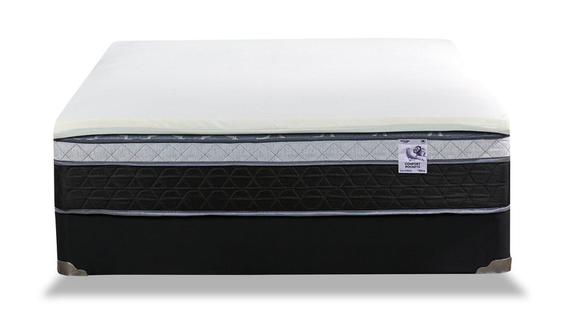 Springwall 2\" Silver Luxury Firm Queen Mattress Topper