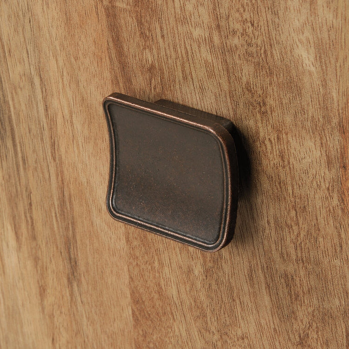 Alfie 48.31\" Bookcase with Cubbyholes & Storage - Light Brown