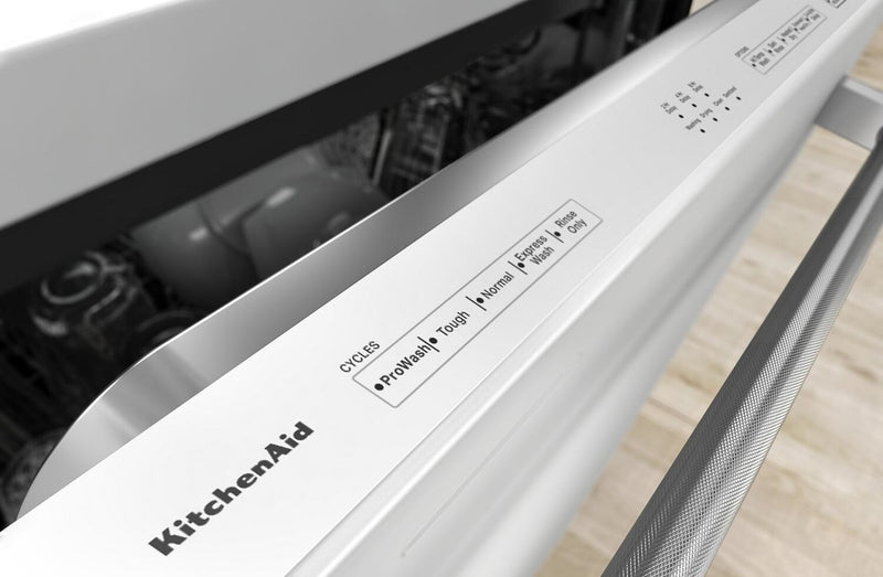 KitchenAid 24\" 39 dBA Built-In Top-Control Dishwasher with Third Rack - Stainless Steel with PrintShield™ Finish - KDTE204KPS