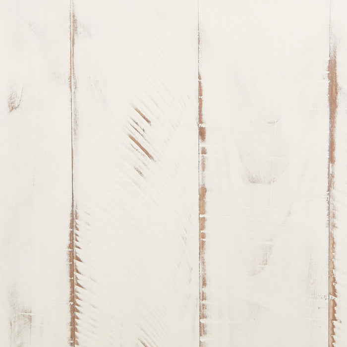 Benjy 14\" Rustic Chairside Table with Storage - Two Tone Wood