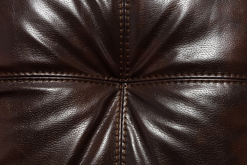 Made in Canada Addison 2-Piece Left-Facing Leather-Look Fabric Sectional with Removable Seat Cushions - Brown