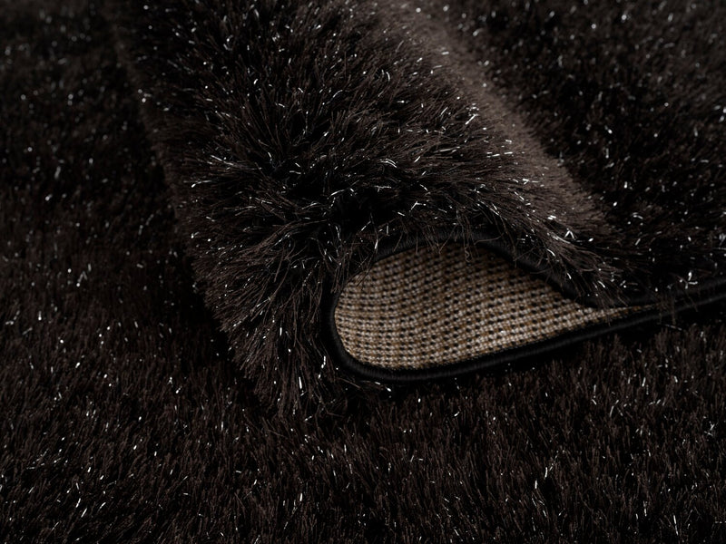 Glam Black Area Rug - 5' x 7'