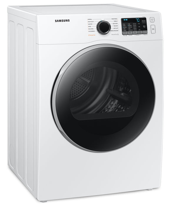 Samsung 24\" 4 Cu. Ft. Electric Dryer - White - Stackable - DV25B6800EW/AC