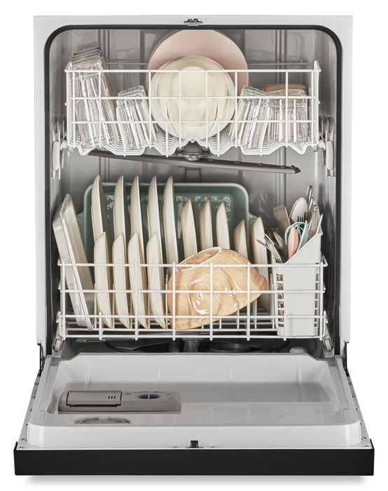 Whirlpool 24\" 57 dBA Built-In Front-Control Dishwasher - Black - WDF341PAPB