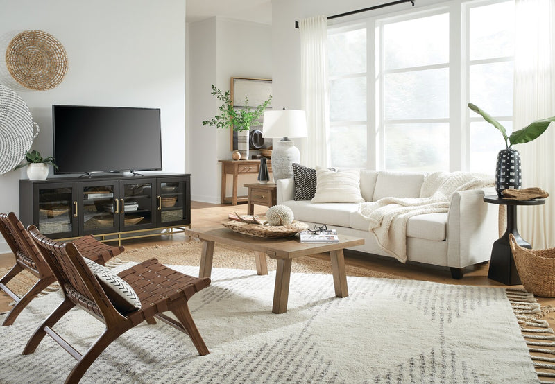 Rhett 18\" Modern End Table - Dark Espresso Brown Oak