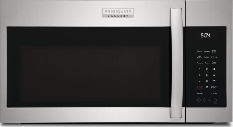 Frigidaire Gallery 1.9 Cu. Ft. Over-the-Range Microwave with Sensor Cook and Effortless Clean™ Interior - Smudge-Proof® Stainless Steel - GMOS1962AF