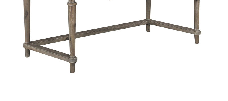 Winston 58\" Writing Office Desk with 3-Drawers - Light Brown Driftwood