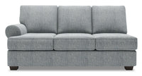 Sofa Lab Roll LAF Sofa Bed - Luna Pewter 