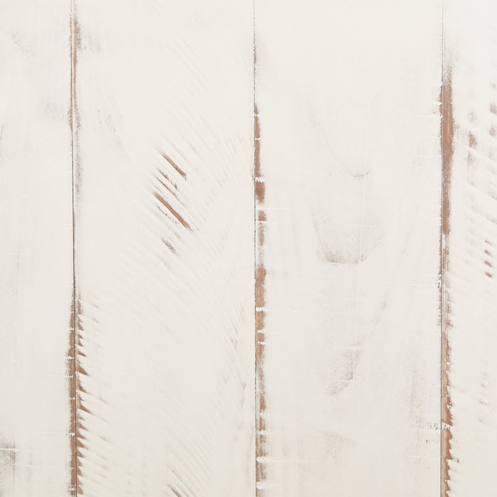 Benjy 24\" Rustic End Table with Storage - Two Tone Wood