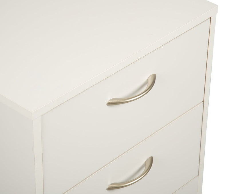 Arlo Bedside 2-Drawer Nightstand, 18.3\"W x 22\"H, Made in Canada - White