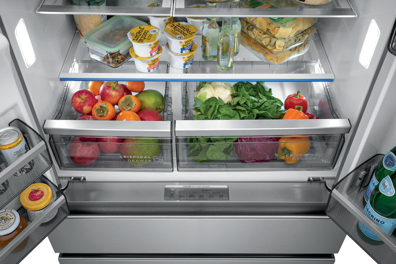 Frigidaire Professional 36\" 21.4 Cu. Ft. Counter-Depth 4-Door French-Door Refrigerator - Smudge-Proof® Stainless Steel\t - PRMC2285AF