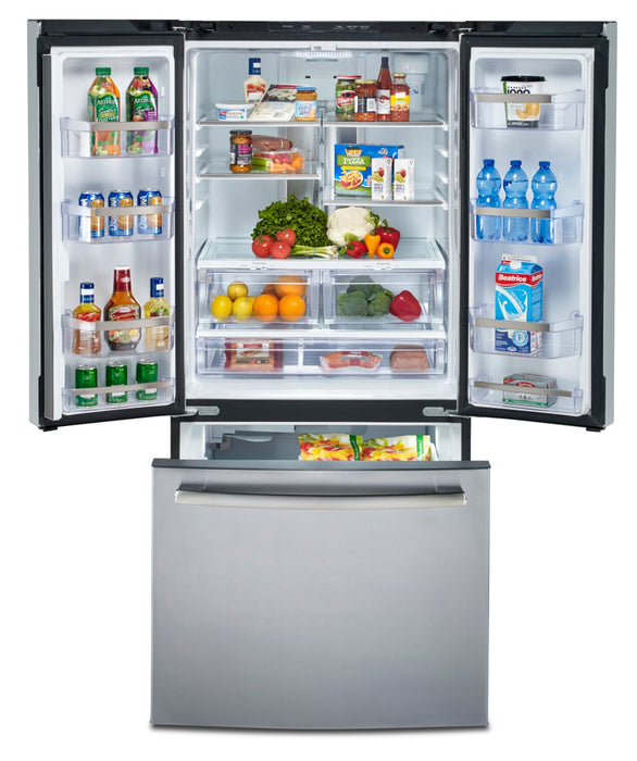 Profile 30\" 20.8 Cu. Ft. French-Door Refrigerator - Stainless Steel Fingerprint Resistant  - PNE21NYRKFS