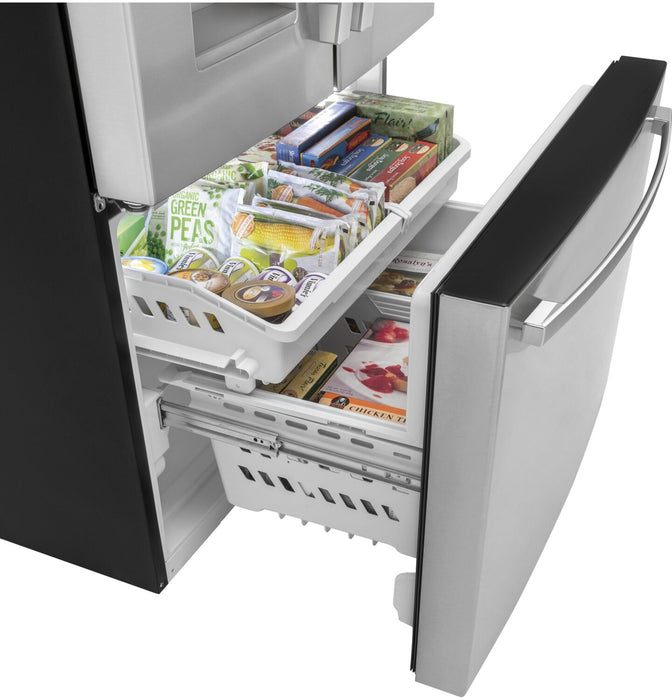 GE 36\" 25.6 Cu. Ft. French-Door Refrigerator - Stainless - GFE26JYMFS