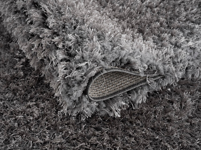 Lawson Grey Shag Area Rug - 5' x 7'