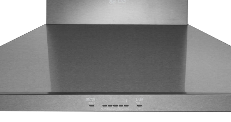 LG Studio 30\" 600 CFM Smart Wall-Mount Chimney Hood - Stainless Steel - LSHD3080ST