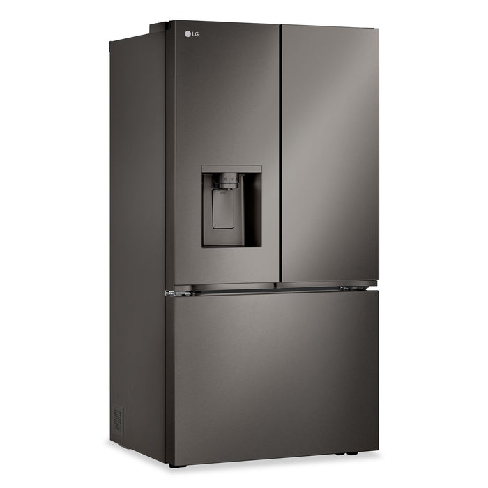 LG 36\" 26 Cu. Ft. French-Door Counter-Depth MAX™ Refrigerator - Smudge Proof Black Stainless Steel - LRYXC2606D