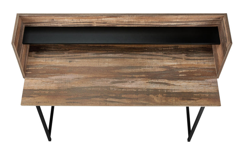 Lawson 47.25\" Office Desk with Small Hutch - Brown