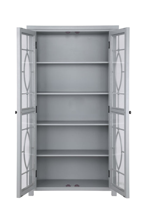Athena 36\" Curio Cabinet - Grey