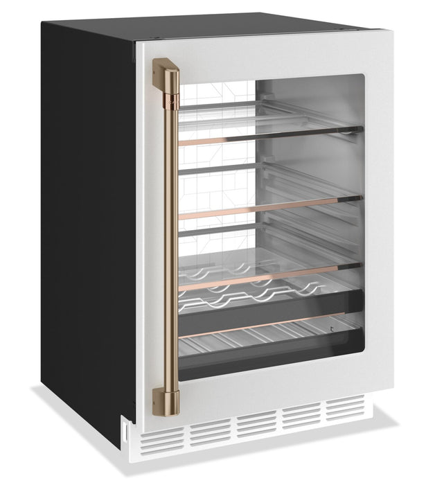 Cafe 24\" 5.1 Cu. Ft. Beverage Centre Refrigerator - White - CCP06BP4PW2