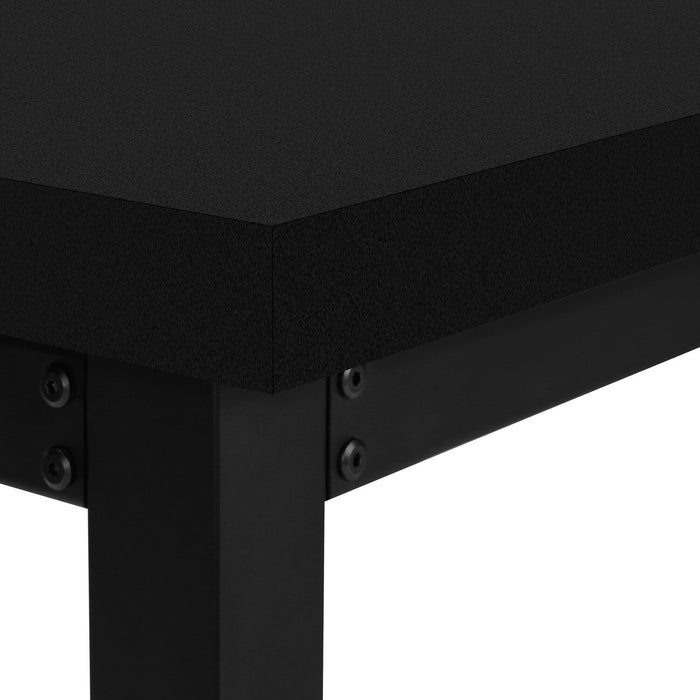 Kai 47.25\" Adjustable Height Office Desk - Black