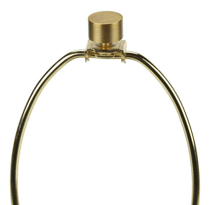 24\" Black and Gold Textured Table Lamp