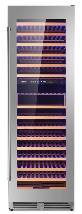 Thor 24\" 16.1 Cu. Ft. Single-Door Refrigerator - Stainless Steel - TWC2403DI