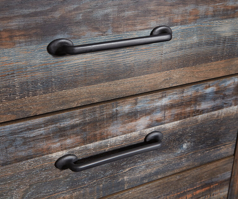 Abby Bedroom 6-Drawer Dresser, 58.7\"W x 36.42\"H - Brown