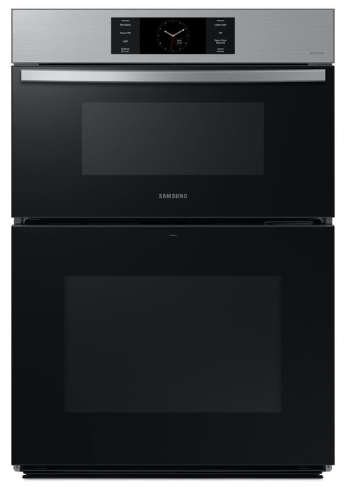 Samsung 30\" 7 Cu. Ft. Electric Micowave Combination Wall Oven - Stainless Steel - NQ70CG700DSRAA
