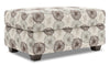 Made in Canada Customizable Sofa Lab The Trunk 39\" Fabric Storage Ottoman - Stone Multicolour