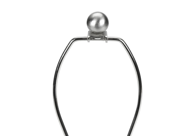 27\" Cream Ceramic Table Lamp with Ivory Shade