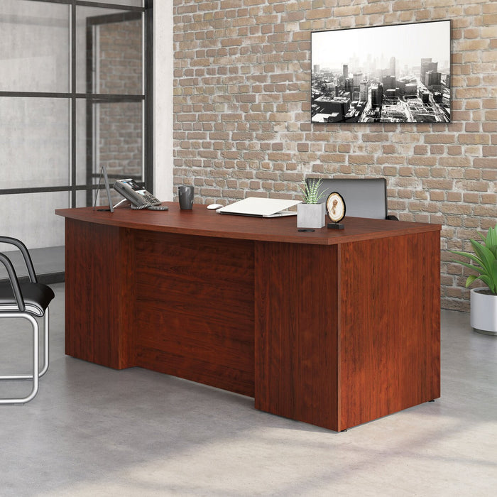Affirm 71.10\" Commercial Grade Office Desk - Classic Cherry