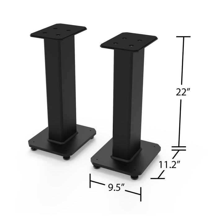 Kanto Living 22\" SX Fillable Speaker Floor Stands - SX22