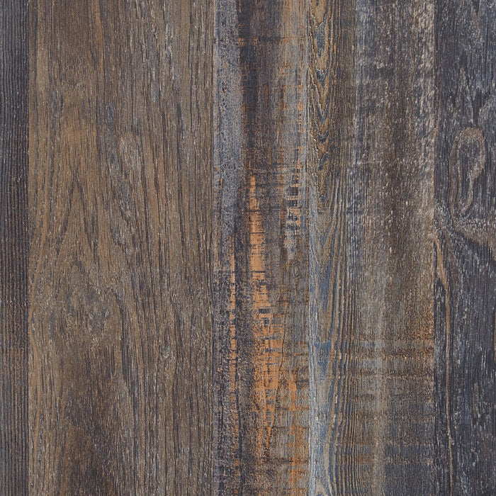 Abby Storage Bed with LED Light & USB Ports, Brown - Queen Size