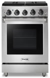 Thor Kitchen 24\" 3.7 Cu. Ft. Freestanding Gas Range - LRG2401 