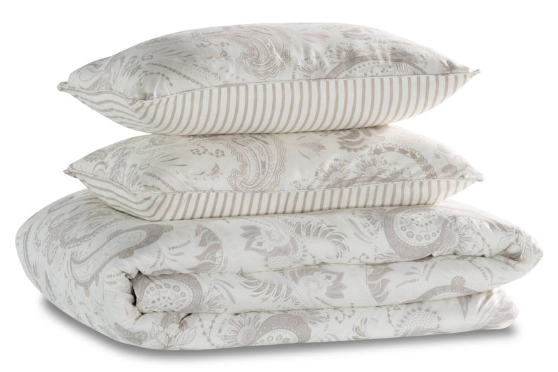 Indie Paisley 3-Piece King Comforter Set