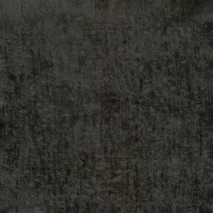 Made in Canada Bellmont 89\" Chenille Fabric Sofa with Reversible Cushions and Wood Legs - Charcoal Grey