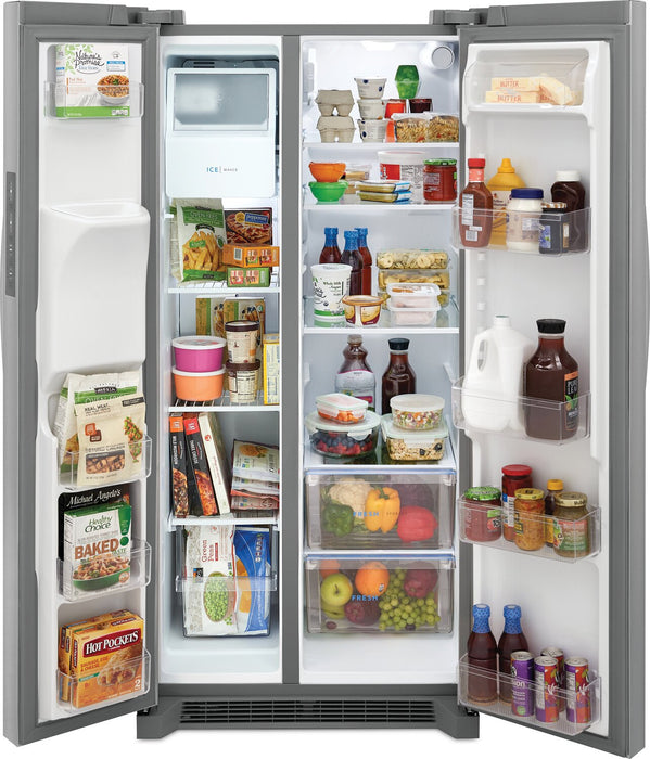Frigidaire 33\" 22.3 Cu. Ft. Standard-Depth Side-by-Side Refrigerator - Stainless Steel - FRSS2323AS