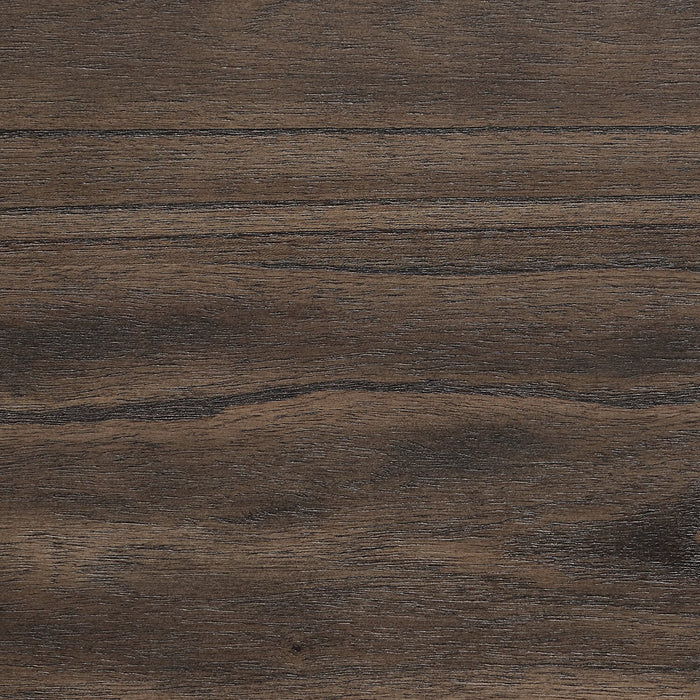 Kane 5pc Bedroom Set with Storage Bed, Dresser & Mirror, Vegan Leather, Brown - Queen Size