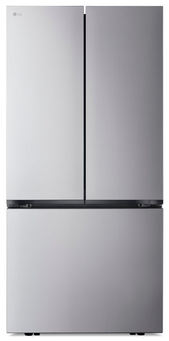 LG 33\" 21 Cu. Ft. French-Door Counter-Depth MAX™ Refrigerator - Smudge Proof Stainless Steel - LF21C6200S