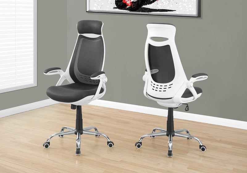 Kegan 28\" Executive Mesh Office Chair - White 