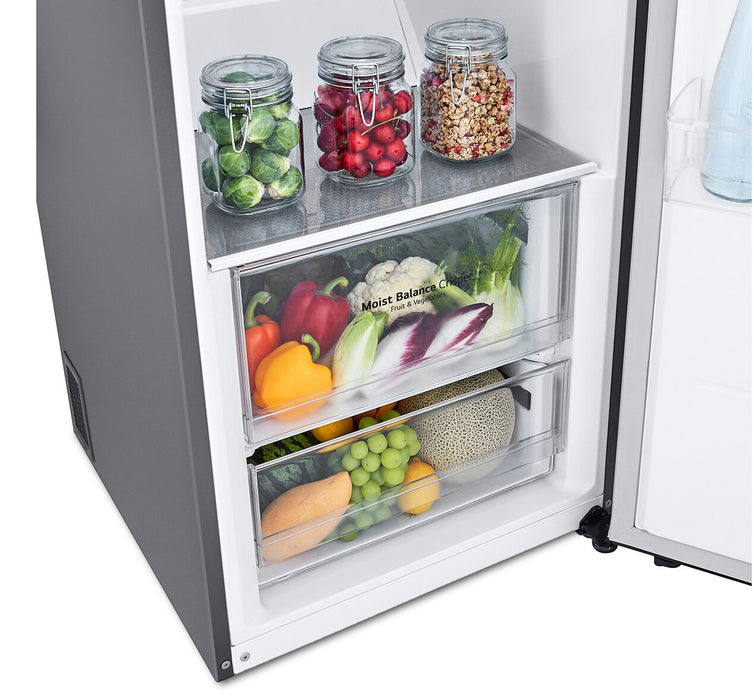 LG 24\" 14 Cu. Ft. Column Counter-Depth Refrigerator - Platinum Silver - LRONC1404V
