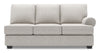 Sofa Lab Roll RAF Sofa Bed - Luxury Silver