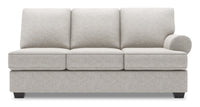 Sofa Lab Roll RAF Sofa Bed - Luxury Silver 