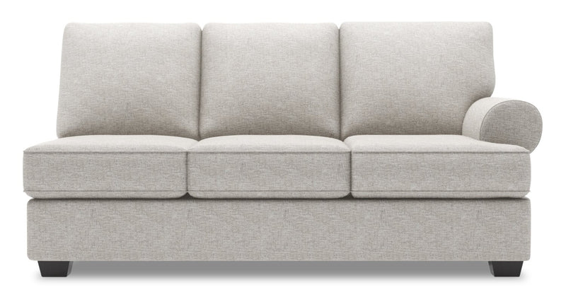 Sofa Lab Roll RAF Sofa Bed - Luxury Silver