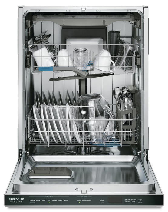 Frigidaire Gallery 24\" 47 dBA Built-In Top-Control Dishwasher - Smudge-Proof™ Stainless Steel - GDSP4715AF