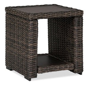 Hilo Outdoor Patio End Table - 20