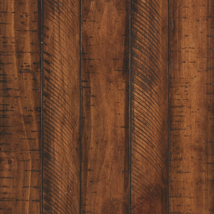 Cottage Lane 50\" Rustic Sofa Table with Storage and Shelf - Dark Brown Wood