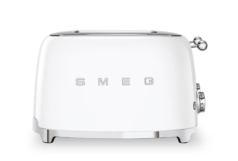 Smeg 4-Slice Long-Slot Toaster - TSF03WHUS