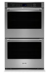 Maytag 30\" 10 Cu. Ft. Electric Double Wall Oven with True Convection - Fingerprint Resistant Stainless Steel - MOED6030LZ